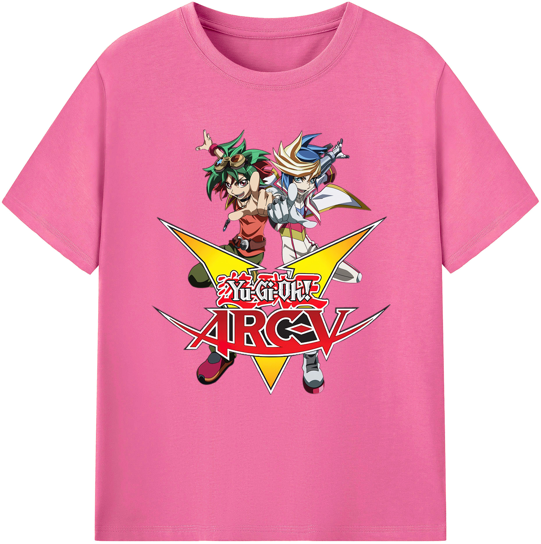 （画像用） 遊☆戯☆王 Yu-Gi-Oh! レディースカジュアルプリントTシャツ（綿100％）